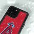 MLB Los Angeles Angels - Solid Distressed iPhone 15 Pro Waterproof Case